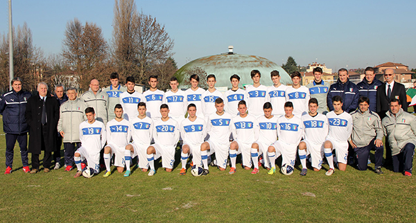 La rosa dell'Italia under 17