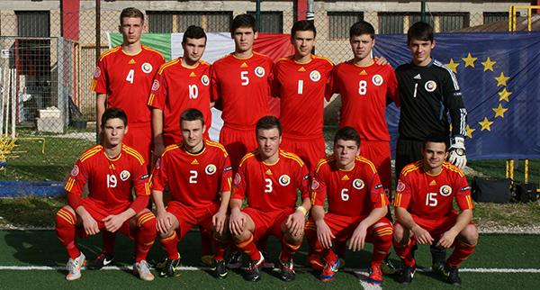 La formazione della Romania che ha giocato la prima gara del Roma Caput Mundi