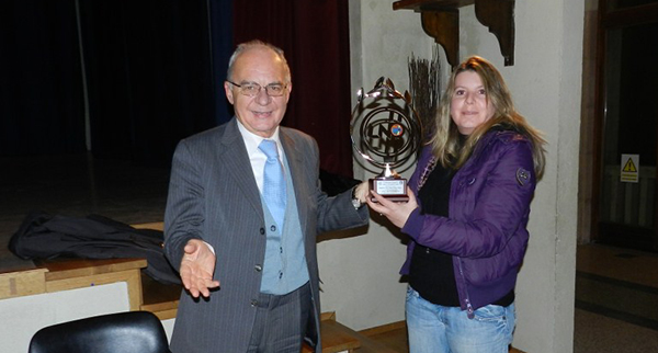Il sindaco Mori premia la società Grottaferrata
