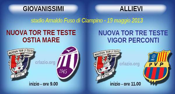 A Ciampino le finali giovanili