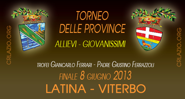 Torneo Province, finali al Salaria Sport