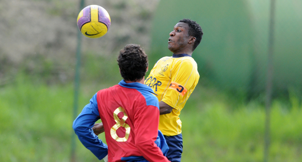Juniores, test con la Ternana