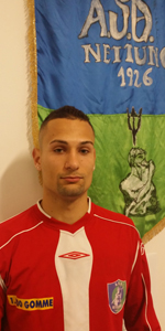 Erik Laghigna con la maglia del Nettuno