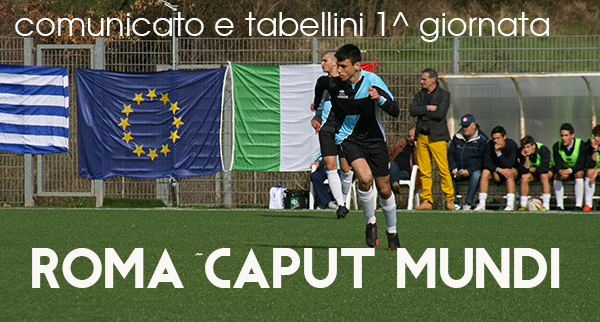 RCM, 1^ giornata
