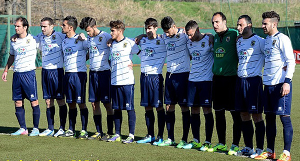 Una formazione della Viterbese (foto Di Palermo)