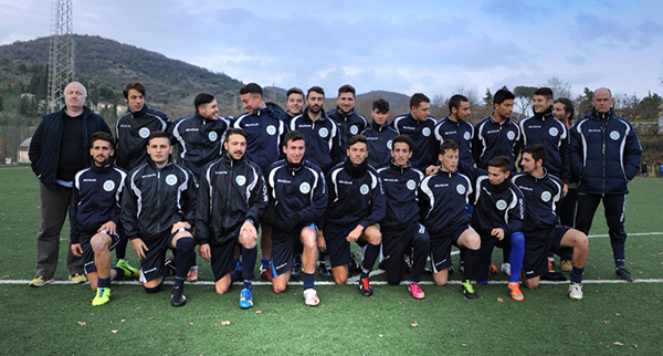 La rosa della prima squadra del Pisoniano