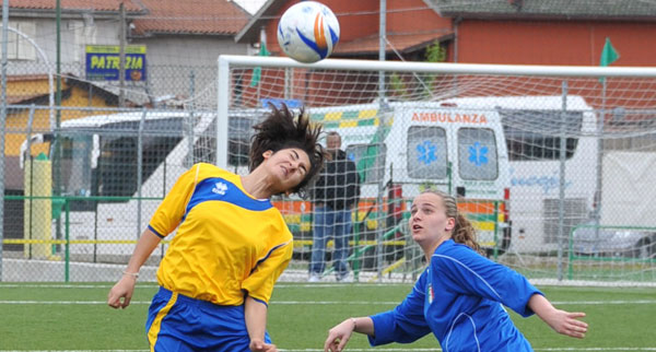 Femminile in campo a Pomezia