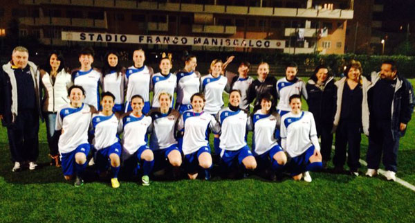 Femminile in campo al Savio