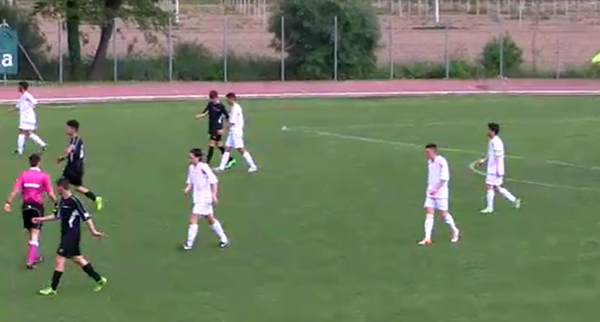 Una fase di gioco della gara degli Juniores