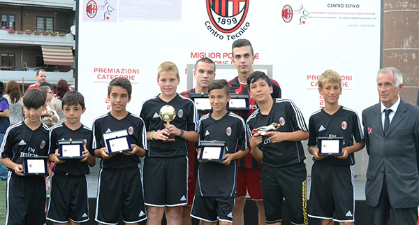 Calcio Rossonero, la festa
