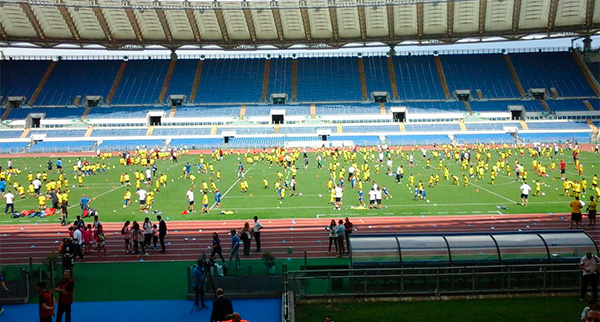 Calcio in Erba, sorrisi e divertimento