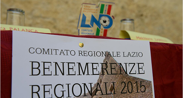 Consegnate le Benemerenze regionali
