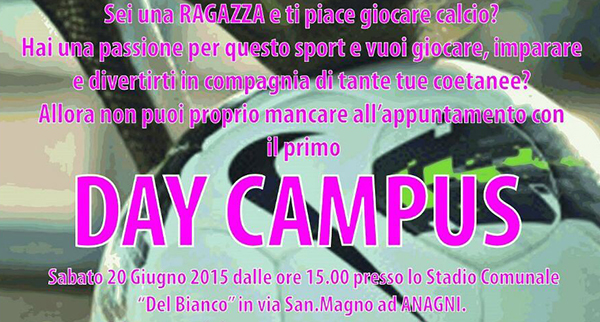 Ad Anagni il Campus Day femminile
