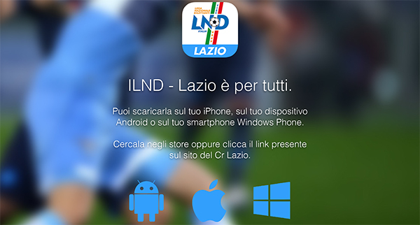 Scarica la nuova App ILND Lazio