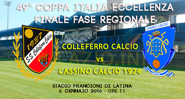 Colleferro-Cassino, la storia in coppa