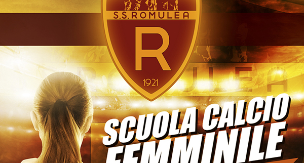 Romulea, via alla scuola calcio rosa
