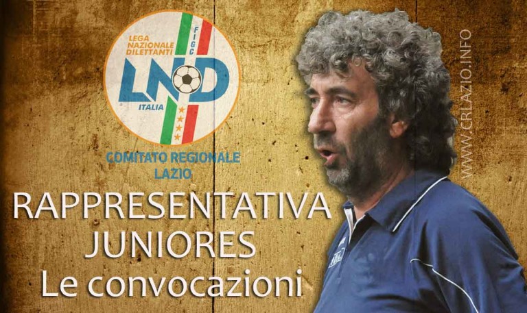 Juniores, i 30 classe ’99 per lo stage del 15 novembre