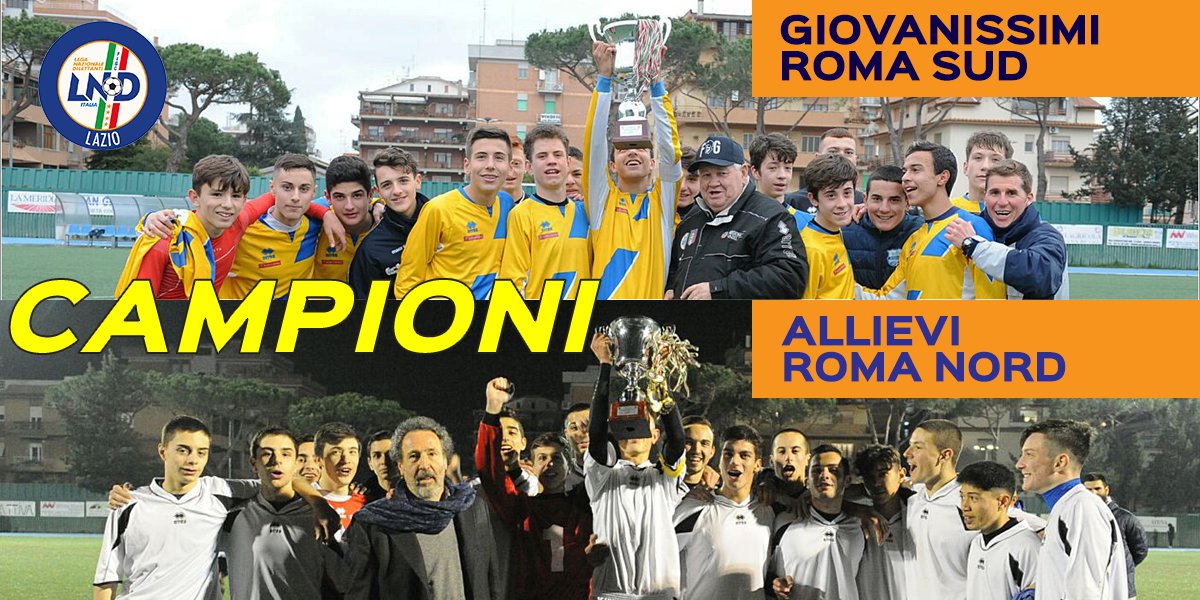 TDP, double di Roma: il Nord vince negli Allievi, il Sud nei Giovanissimi