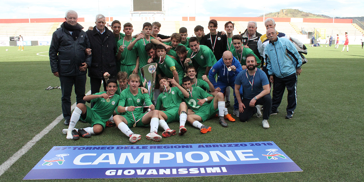 TDR 2018, il Lazio campione nella categoria Giovanissimi