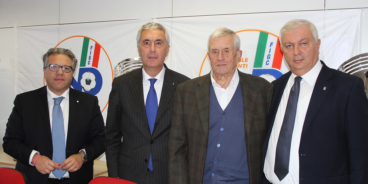 Consegnate le Benemerenze Lnd ai dirigenti del Lazio