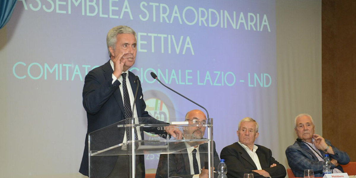 Ripresa campionati. il presidente Lnd Sibilia: “Si gioca la partita della responsabilità”