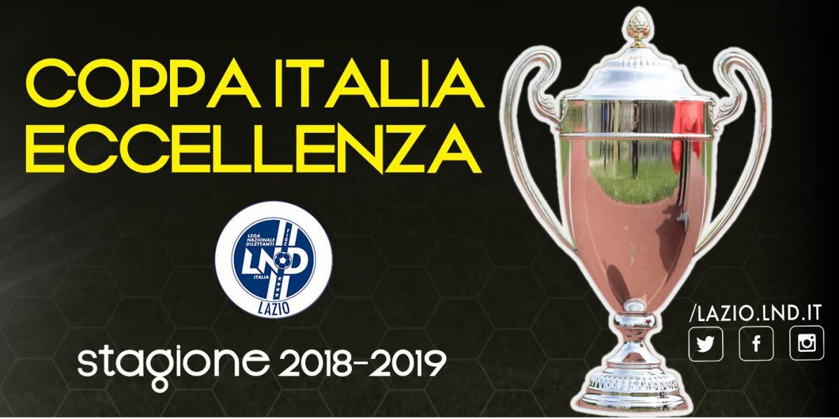 Coppa Italia Eccellenza, gli abbinamenti degli Ottavi