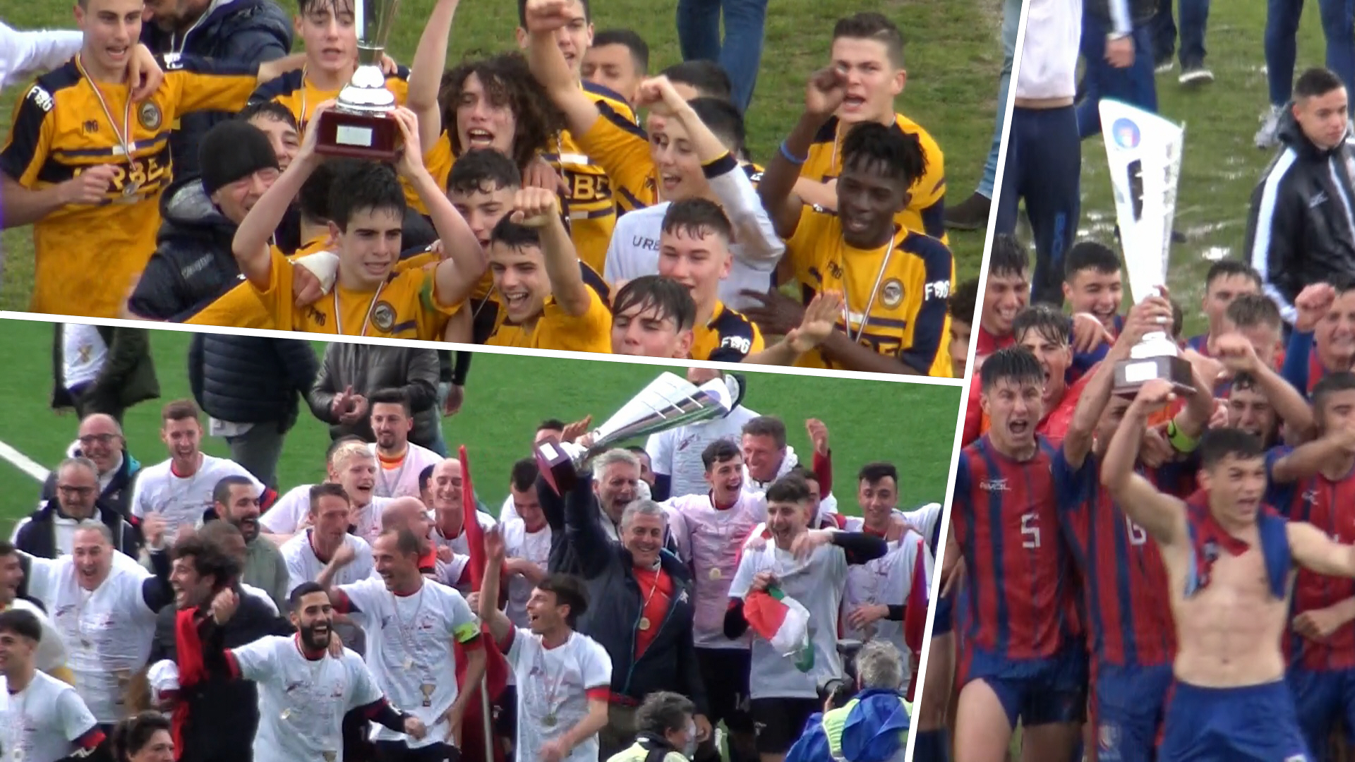 Finali 2019. Rivivi le emozioni del week-end calcistico