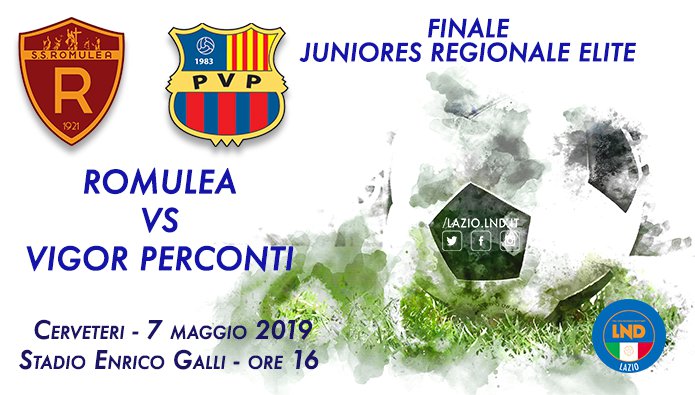 Juniores Elite, segui la diretta della finale Romulea-Vigor Perconti