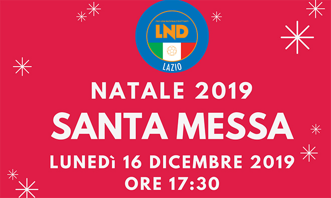 Messa di Natale, appuntamento il 16 dicembre