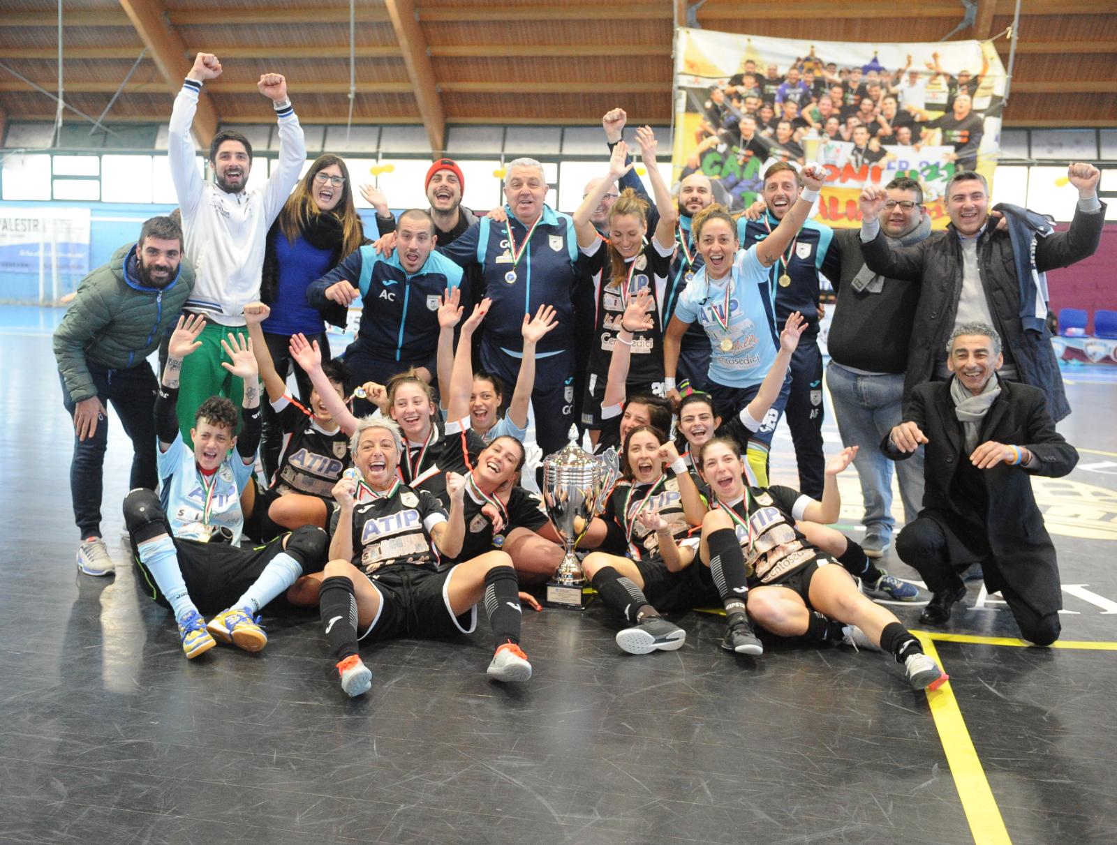 Futsal, la Coppa Italia di serie C femminile è del Real Terracina Pep