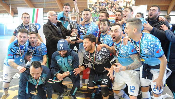 Futsal, il Real Fabrica vince la Coppa Italia di serie C1