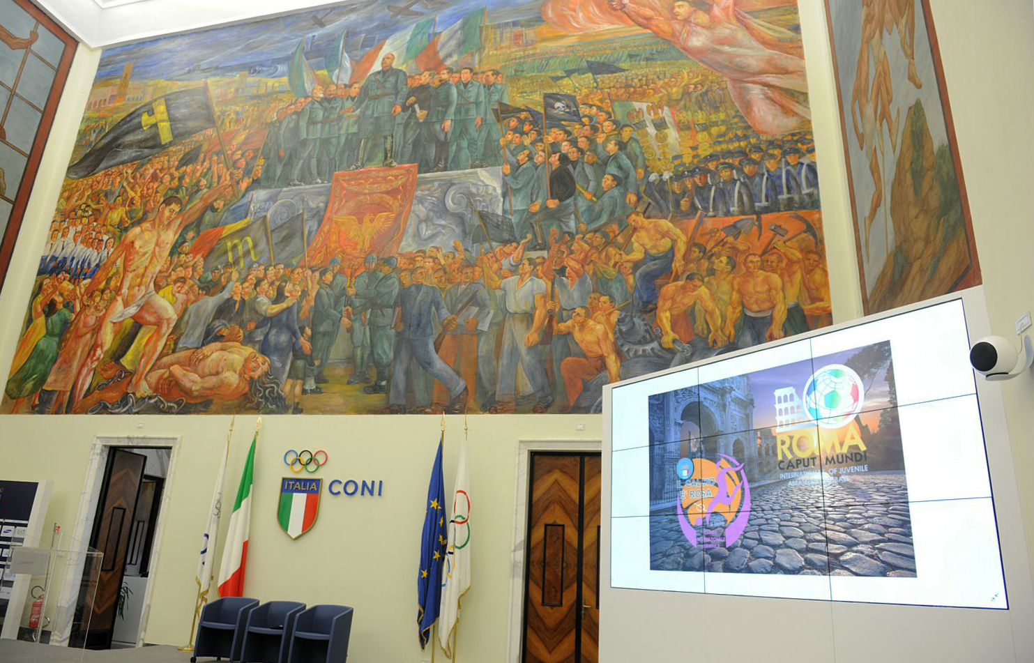 RCM e CER, la cerimonia al Salone d’Onore del Coni