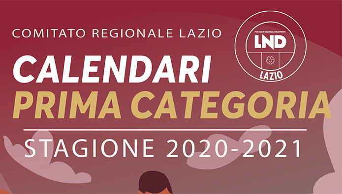 Calendari I Categoria, scarica la brochure