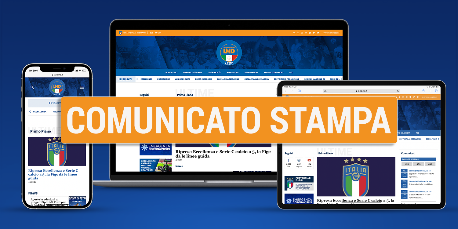 Ripartenza campionati, inviati alla Lega i format dei campionati