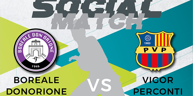 Social Match, sabato sul canale del CR Lazio il derby Boreale Donorione-Vigor Perconti