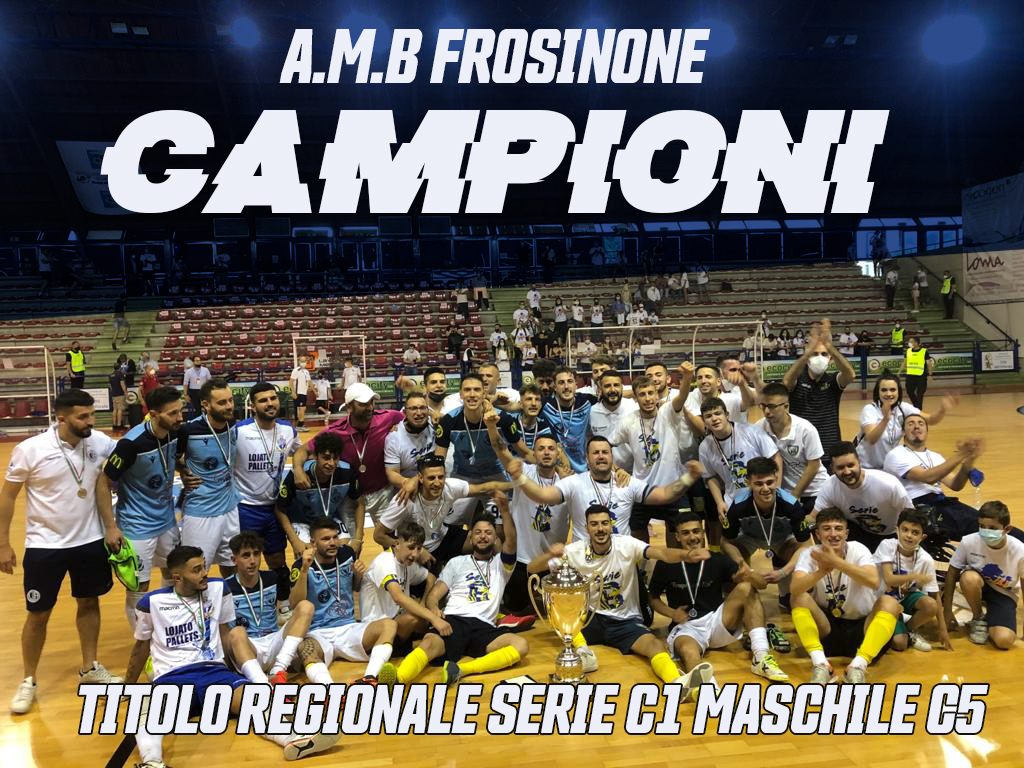Serie C1 maschile C5, AMB Frosinone campione regionale