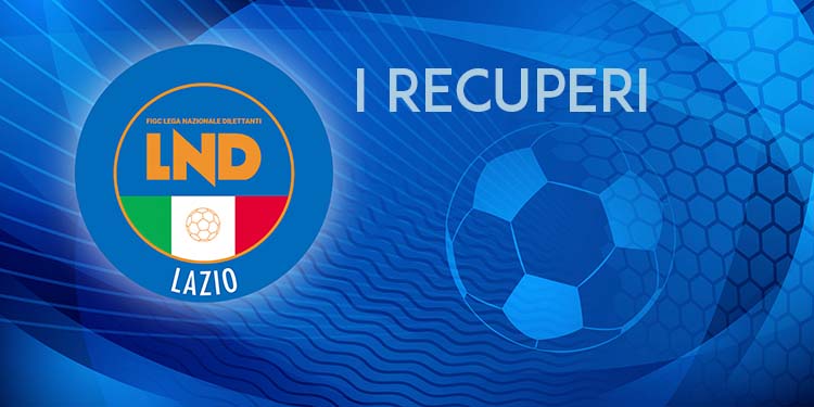 Campionati, oggi e domani i recuperi: ecco l’elenco completo