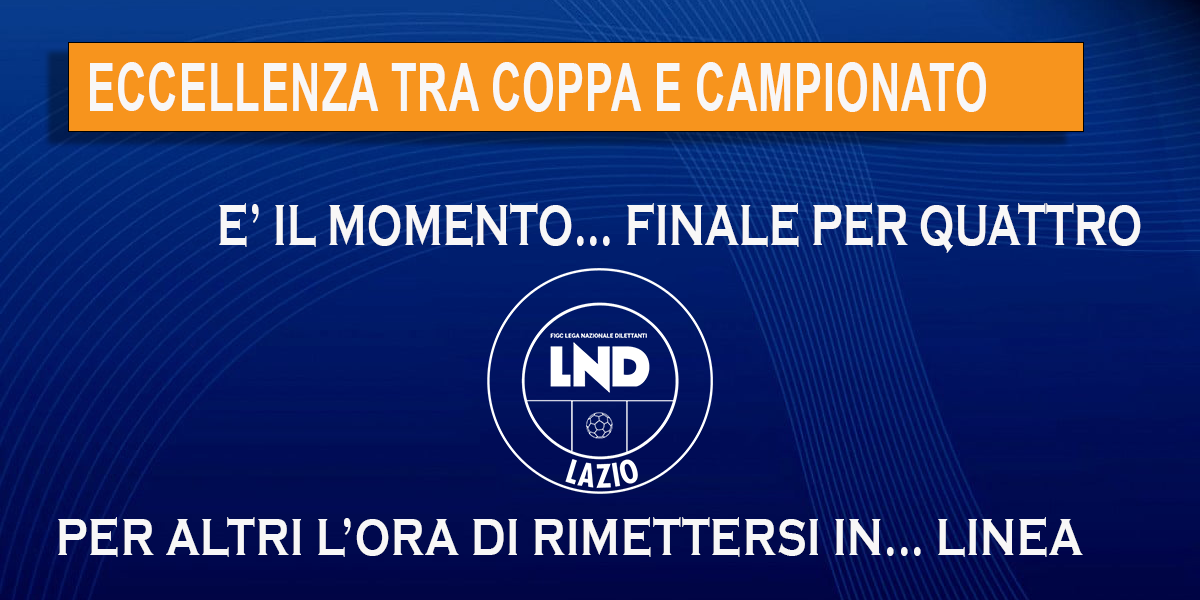 Tra coppe e recuperi, l’Eccellenza gioca sette match