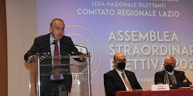Assemblea Straordinaria Elettiva. Abete detta i punti: progetto, regole, comportamenti