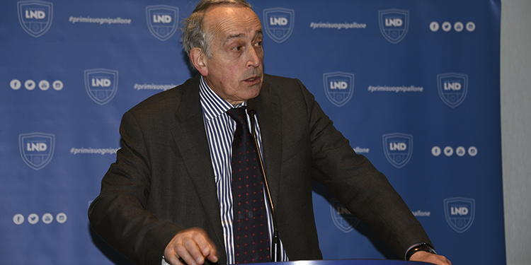 Giancarlo Abete nuovo presidente della Lega Dilettanti