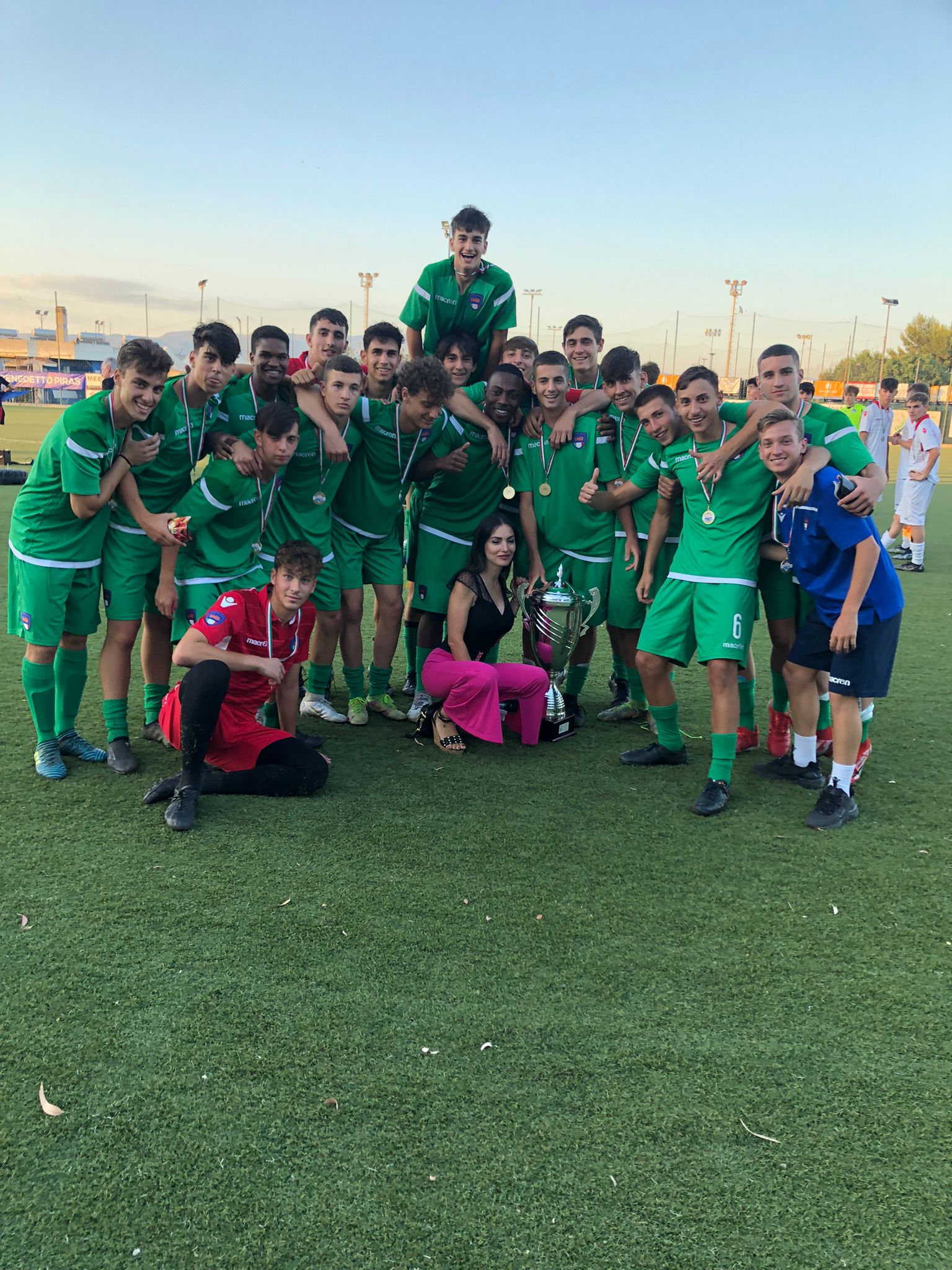 Under 17, la Rappresentativa vince il torneo Piras