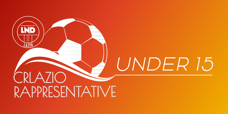 Rappresentativa Under 15, amichevole martedì prossimo al De Rossi