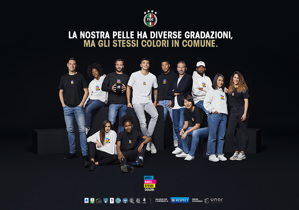 Uniti dagli Stessi Colori, messaggio prima delle gare