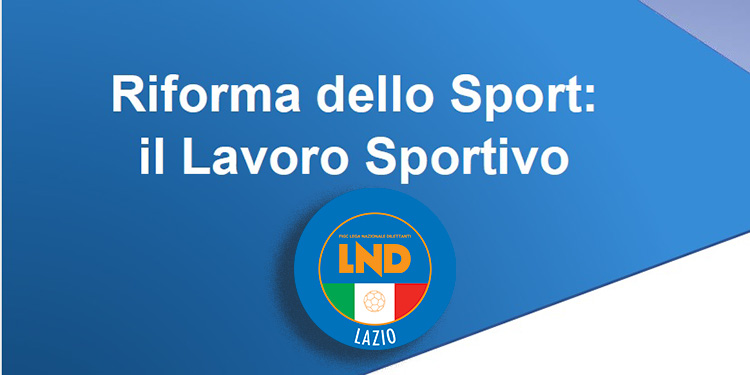 Riforma dello Sport, le novità per il lavoratore sportivo e il volontario