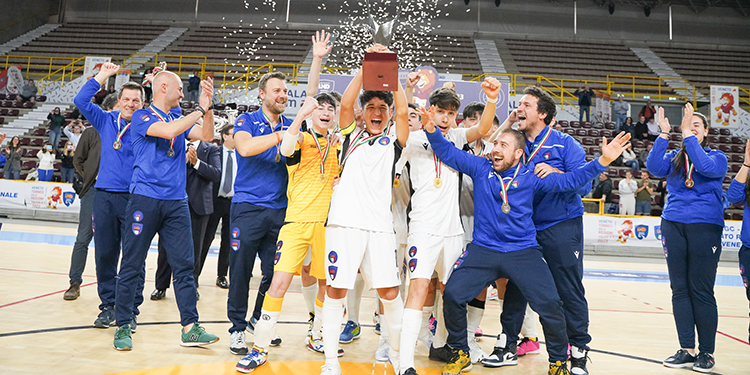Rappresentativa U15 di calcio a 5 Campione d’Italia