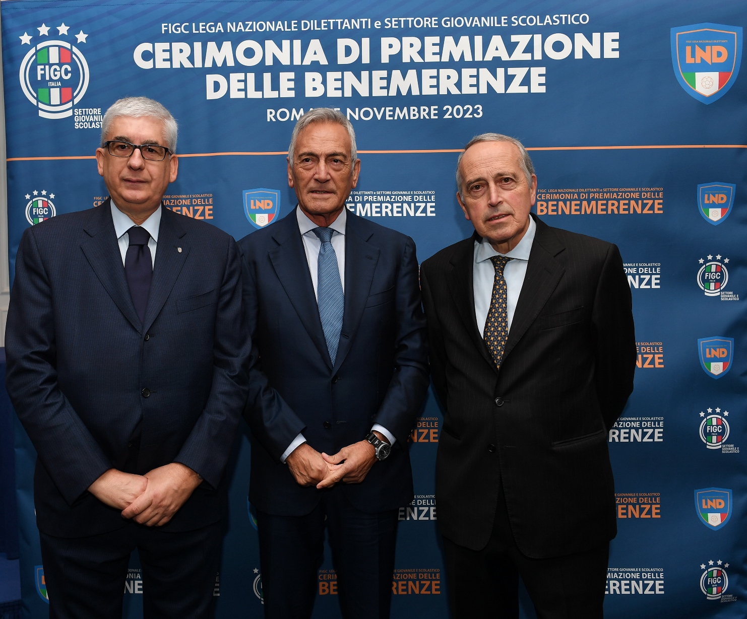 Benemerenze Lnd, premio a 3 società e 10 dirigenti laziali