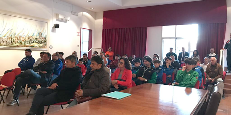 Le foto delle società della Provincia di Frosinone premiate al Comune di Aquino