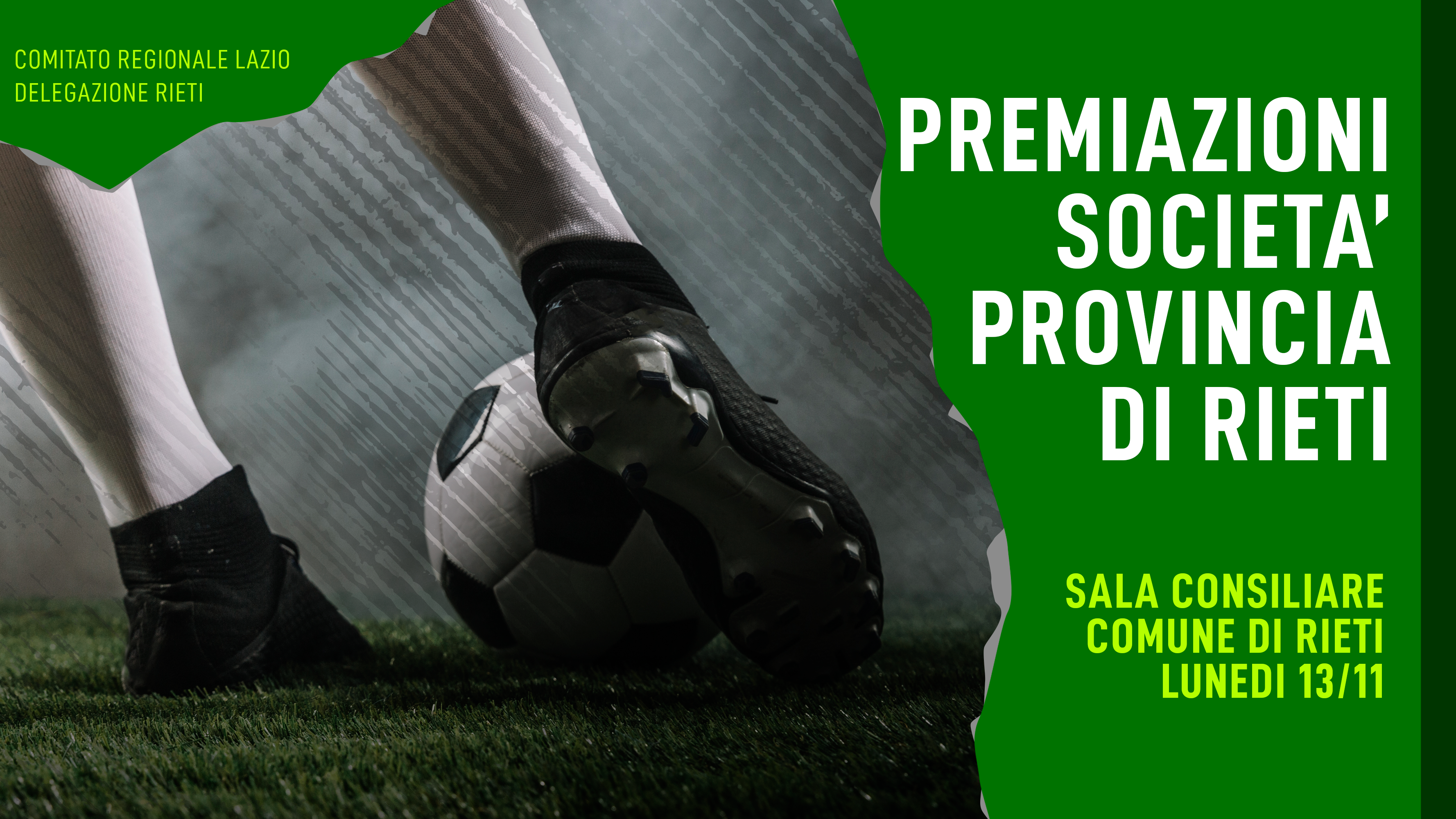 Premiazioni Società Provincia di Rieti vincitrici Campionati e Premio Disciplina