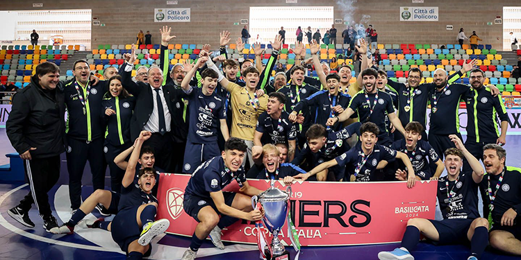 Calcio a 5, l’Olimpus Roma U19 vince la Coppa Italia Nazionale