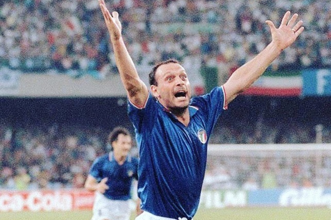 Cordoglio per la morte di Schillaci: disposto un minuto di raccoglimento